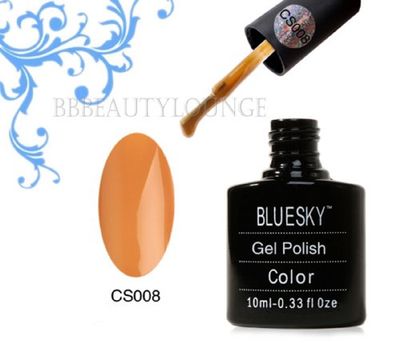 Bluesky Gel One Rust, orange QXG129, 10 ml (nécessite du séchage sous lampe LED UV)