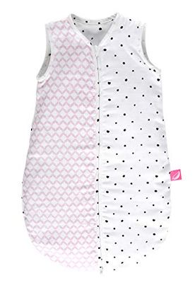 Motherhood - Saco de Dormir para bebé (Muselina de algodón, Certificado Öko-Tex Standard, Clase 1, tamaño: 0-6 Meses), Color Rosa