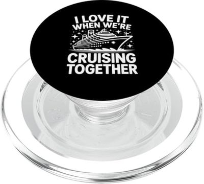 Me encanta cuando navegamos juntos Nautical PopSockets PopGrip para MagSafe