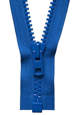 YKK Cerniera con estremità Aperta, No. 918 Blu Luminoso, 66 cm Length