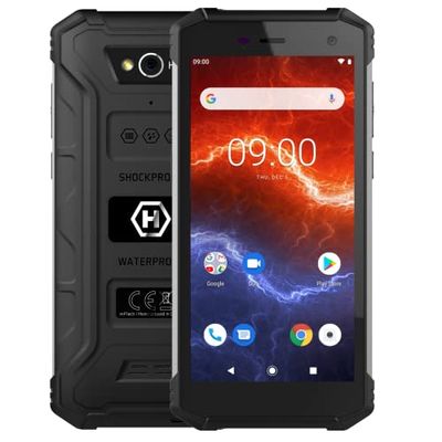 Hammer Energy 2 5,5“ HD+ IPS, Mega batería de 5000 mAh con Carga rápida, IP68, IK05, LTE, Smartphone a Prueba de Agua, Cuatro nucleos 2Ghz, 3GB + 32GB, NFC, Dual SIM - Plata