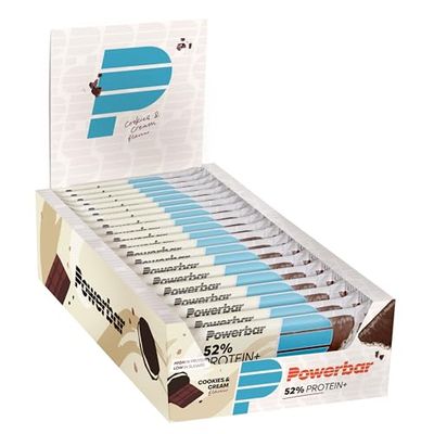 Power Barr Protein Plus Bar 52% (20x50g) Cookies & Cream