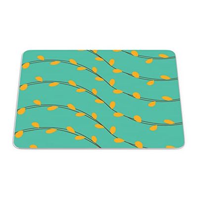 Questo Casa, Rechthoek digitaal bedrukte muismat, antislip onderkant, voor kantoor en thuis, afmetingen: 22x18 cm