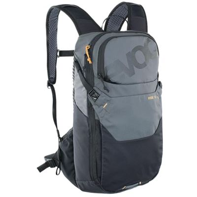 EVOC Sac À Dos Ride 12 Noir, Mochila para Fotos. Unisex Adulto, Negro/Gris