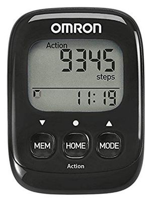 OMRON Walking Style IV stappenteller (pedometer) – Zwart