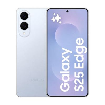 Samsung Galaxy S25 Edge, Smartphone AI, 3 anni di Garanzia del produttore, Display 6.7'' QHD+ Dynamic AMOLED 2X, Fotocamera 200MP, RAM 12GB, 256GB, 3.900 mAh, Titanium Icyblue [Versione italiana]