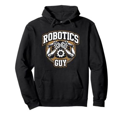 Robotica Guy Robotica Robot Ingegnere Felpa con Cappuccio