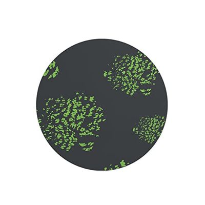Questo Casa, Round Digital Printed Mouse Pad, Non-Slip Base, for Office and Home, Diameter:22cm