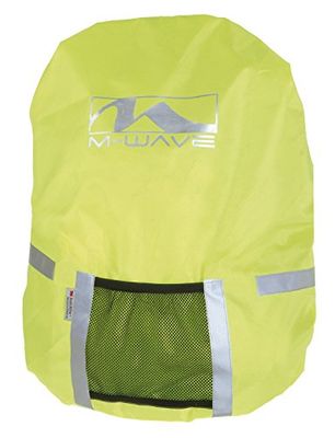 Cicli Bonin Unisex's Rugzak 15L met Reflector Cover, Neon Geel, One Size
