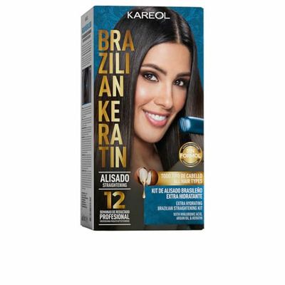 Kareol Set di Parrucchieri Brasiliano lisciante Brasiliano keratin idratazione Profonda 6 Pezzi