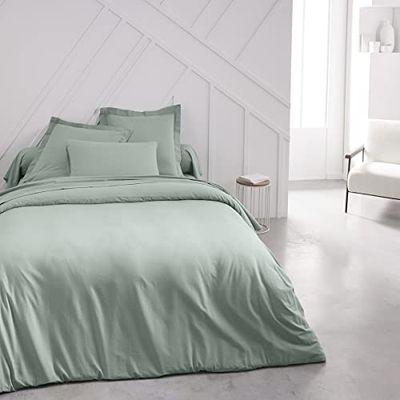 Today Dekbedovertrek 240 x 260 cm, 2 personen, katoen, Celadon