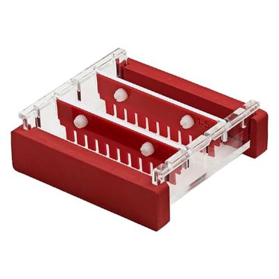Axygen Peine de 8 ondas para caja de gel horizontal de 15 cm, grosor de 1,5 mm