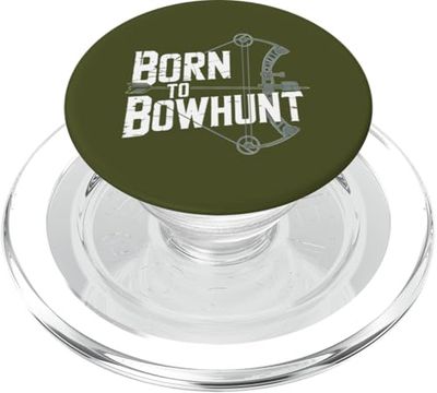 Bowhunting Born To Bowhunt PopSockets PopGrip for MagSafe