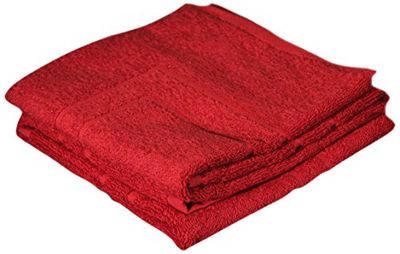 Gözze - Tappetino da Bagno, Set da 2 Pezzi, 100% Cotone, 50 x 70 cm - Bordeaux