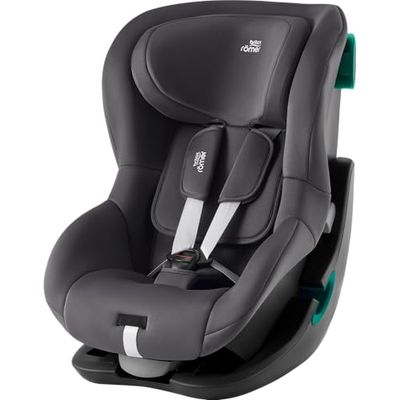 BRITAX RÖMER Bilbarnstol KING PRO, för Småbarn från 76-105 cm (i-Size) utan ISOFIX, 15 Mån - 4 år, Midnight Grey