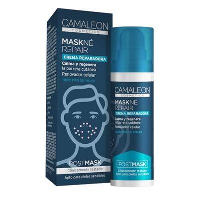 CAMALEON COSMETICS Camaleon Maskne Crema riparatrice Postmask 30 ml, Standard, Único