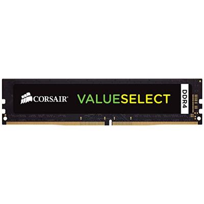 Corsair Value Select 32GB (1x32GB) DDR4 2666MHz C18 - Noire