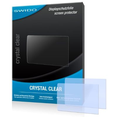 SWIDO - Pellicola protettiva per display per Olympus Stylus Tough TG-835 / TG835, Made in Germany 2 x SWIDO Crystal Clear
