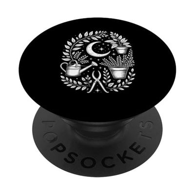 Giardinaggio Piante Botanico Giardino Giardiniere Botanica PopSockets PopGrip Adesivo