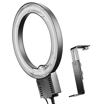 Walimex Luce ad anello e supporto per fotocamera, 40W