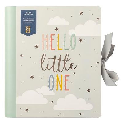 Busy B - Baby B dagboek met vakken en stickers, neutraal, crème, 4292AMZ