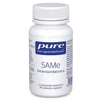 PURE ENCAPSULATIONS SAMe | S-adenosilmetionina | 30 Cápsulas Vegetales