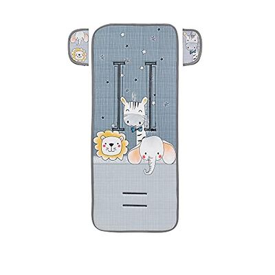 Interbaby Housse Respirante Universelle pour Poussette Modele Animalitos 1 Unité