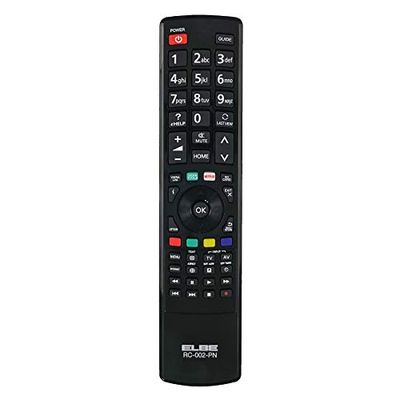 Elbe RC-002-PN ersättningsfjärrkontroll för TV Panasonic svart