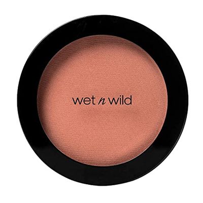Wet n Wild, Color Icon Blush, Buildable Sheer to Bold Blush, with Velvety-soft Pressed Powder Formula, for a Healthy-looking Flush of Silky Smooth Color, Vegan, Mellow Wine