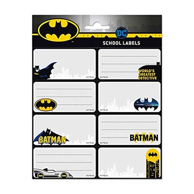 Erik® Etiketten Batman - 16 Zelfklevende Stickers