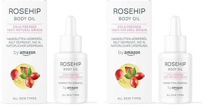 by Amazon Rosehip Body Oil, 30ml (Pack of 2)