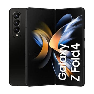 Samsung Galaxy Z Fold4, 5G mobiele telefoon, simkaart niet inbegrepen, Android, smartphone, opvouwbaar, 512 GB, zwart