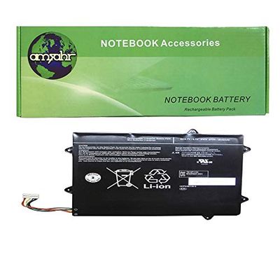 Amsahr pa5063u-1brs-05 batteria di ricambio per Toshiba pa5063u-1brs – include mini mouse ottico ()