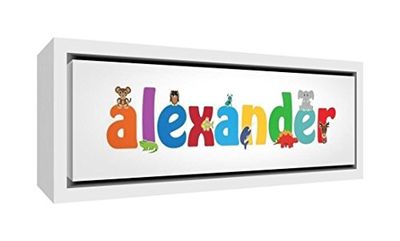 Little Helper ALEXANDER3084-FC-15DE Impression sur toile encadrée et montée sur châssis prêt à accrocher 63,5 x 43,5 x 3 cm
