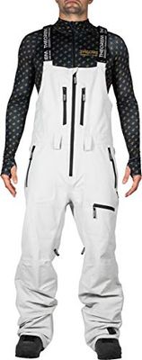 L1 Uomo Huron Pnt´21 Salopette da Neve, Ghost-Raven, X-Large