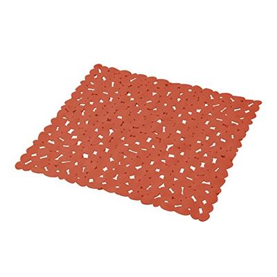 douceur d'intérieur, Douchebodem (52 x 52 cm) Vitamine Terracotta, PVC