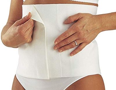 SCUDOTEX Ceinture Elastique Cotton Strap Hâteur 32 cm Couleur Blanche Taille 3