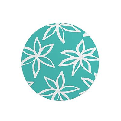 Questo Casa, Round Digital Printed Mouse Pad, Non-Slip Base, for Office and Home, Diameter:22cm