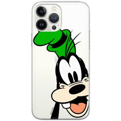 ERT GROUP mobiltelefonfodral för Huawei P30 originalt och officiellt licensierat Disney mönster Goofy 001 Vit optimalt anpassad till formen på mobiltelefonen, gedeeltelijk transparant