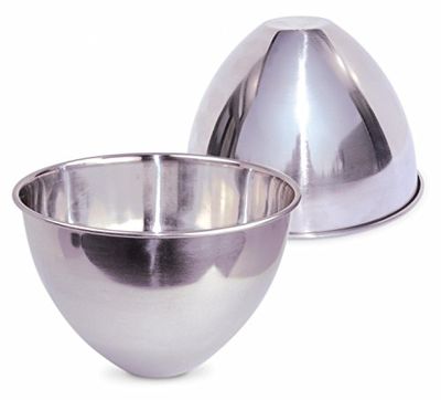 ScrapCooking 5186 cul di Gallina Acciaio Inox Argento 14 x 21 x 21 cm