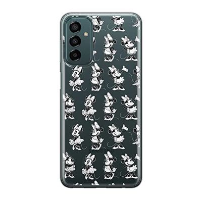 ERT GROUP mobiltelefonfodral för Samsung M13 4G/M23 5G/F23 originalt och officiellt licensierat Disney mönster Minnie 018 optimalt anpassad till formen på mobiltelefonen, gedeeltelijk transparant