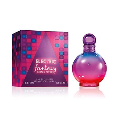 Britney Spears Electric Fantasy Eau De Toilette Spray, Limited Edition Fragrance For Women, 30Ml