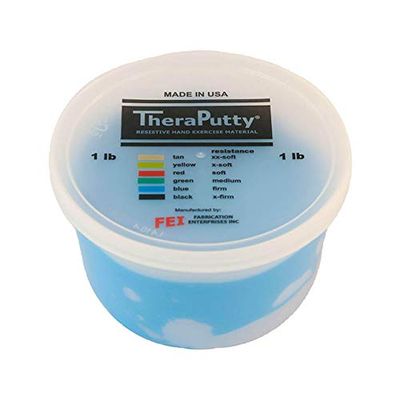 CanDo TheraPutty - plastilina per l'esercizio delle mani - 450 g - blu (pesante)