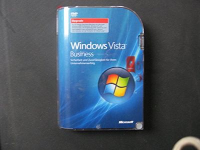Microsoft Windows Vista Business Upgrade deutsch DVD