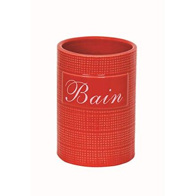 MSV Bathroom Mug, red, 0