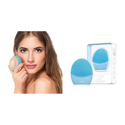 Foreo Ufo 2 Tratamiento De Máscara Led Facial, Espectro Completo Luz Led, Terapia De Luz Led, Mascarilla Led Facial & Foreo Luna 3 Piel Mixta, Cepillo De Limpieza Facial, Masajeador Facial.