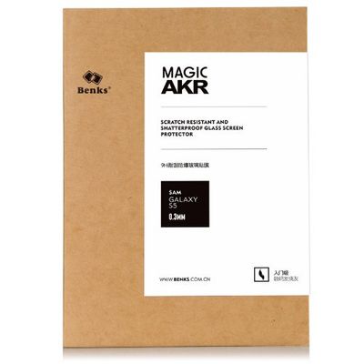 Magic AKR Benks Glass Cristal Protector Pantalla LCD Ultra Fina Samsung Galaxy S5 V