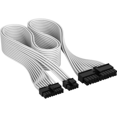 Corsair Premium Individually Sleeved Type-5 ATX 24-Pin PSU Cable - White