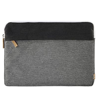 Hama Mixte Florence Sac pour Ordinateur Portable, Noir/Gris, 13,3'' / 34 cm