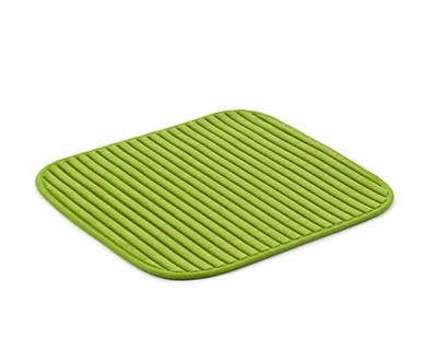 Gözze - Non-Slip Soft Bath Mat, 100% Polyester, 50 x 45 cm - Dark Green